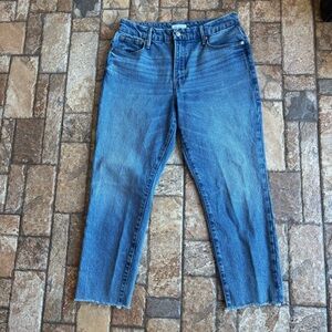Good American Ankle-Length Denim Jeans